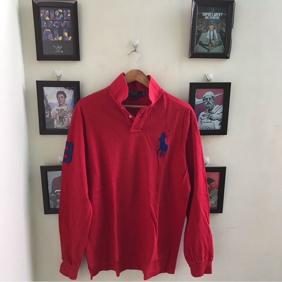 Polo by ralph lauren tshirt full sleeve (L-XL) - Picture 7 of 7